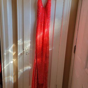 Sequin prom dress